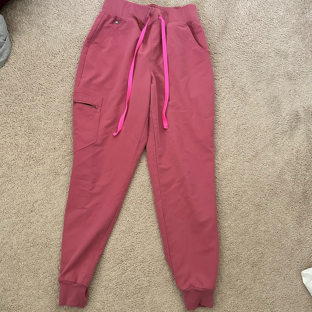 Figs Women’s Zamora High Waisted Jogger Scrub Pants